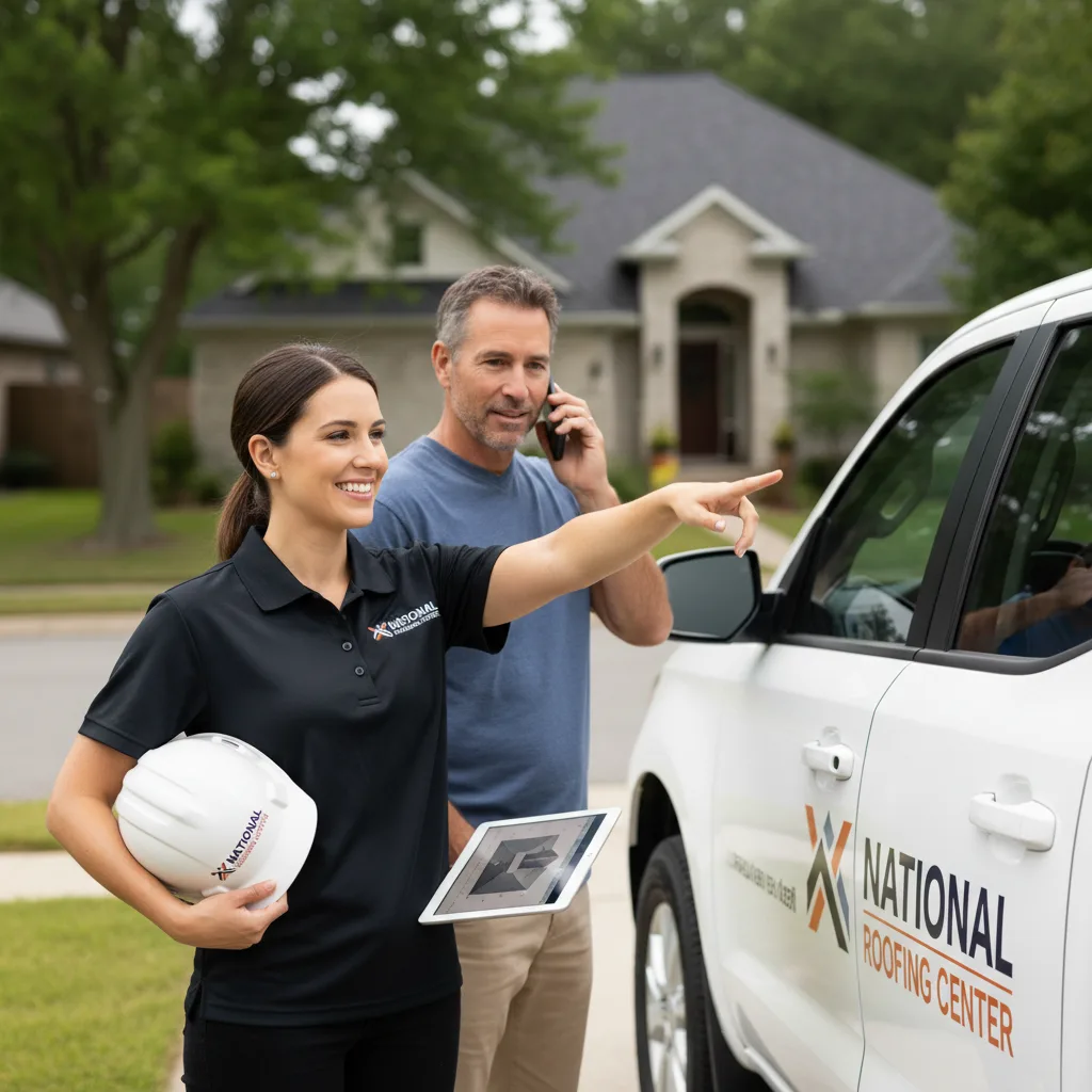 National Roofing Center customer support in Guysville
